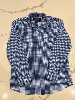 Vineyard Vines Boys Whale Shirt Button Down